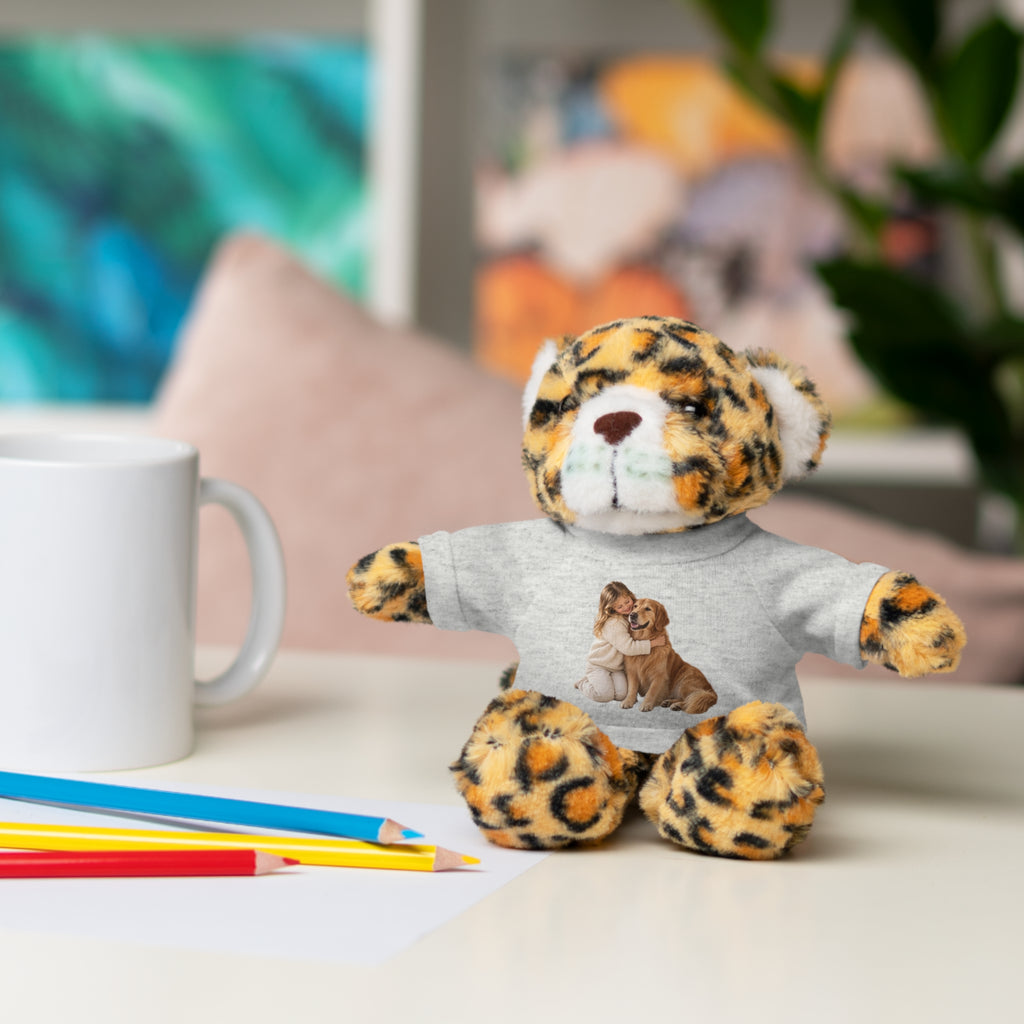 Peluche con Camiseta Personalizada — Foto de tu Mascota