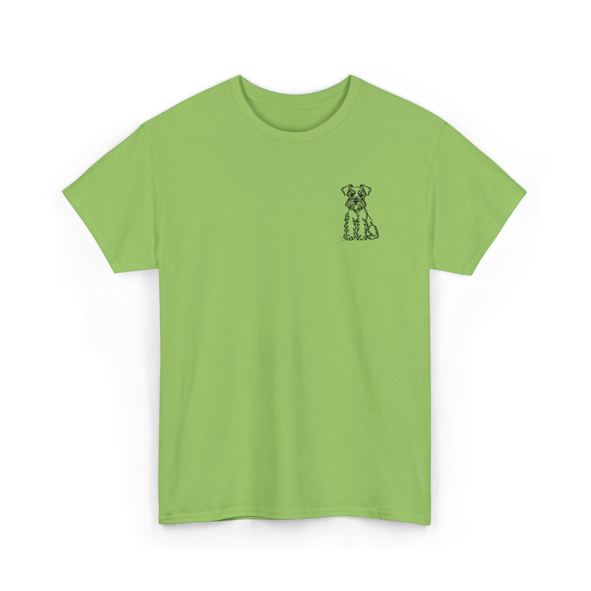 Camiseta Bordada Personalizada de tu Mascota — Retrato en Línea