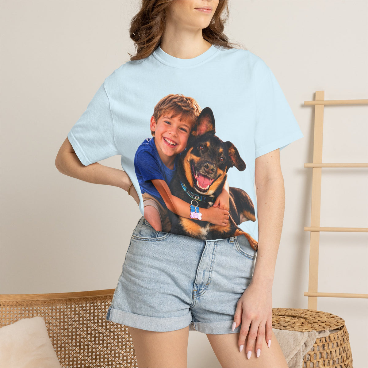 Playera Personalizada con Foto de tu Mascota