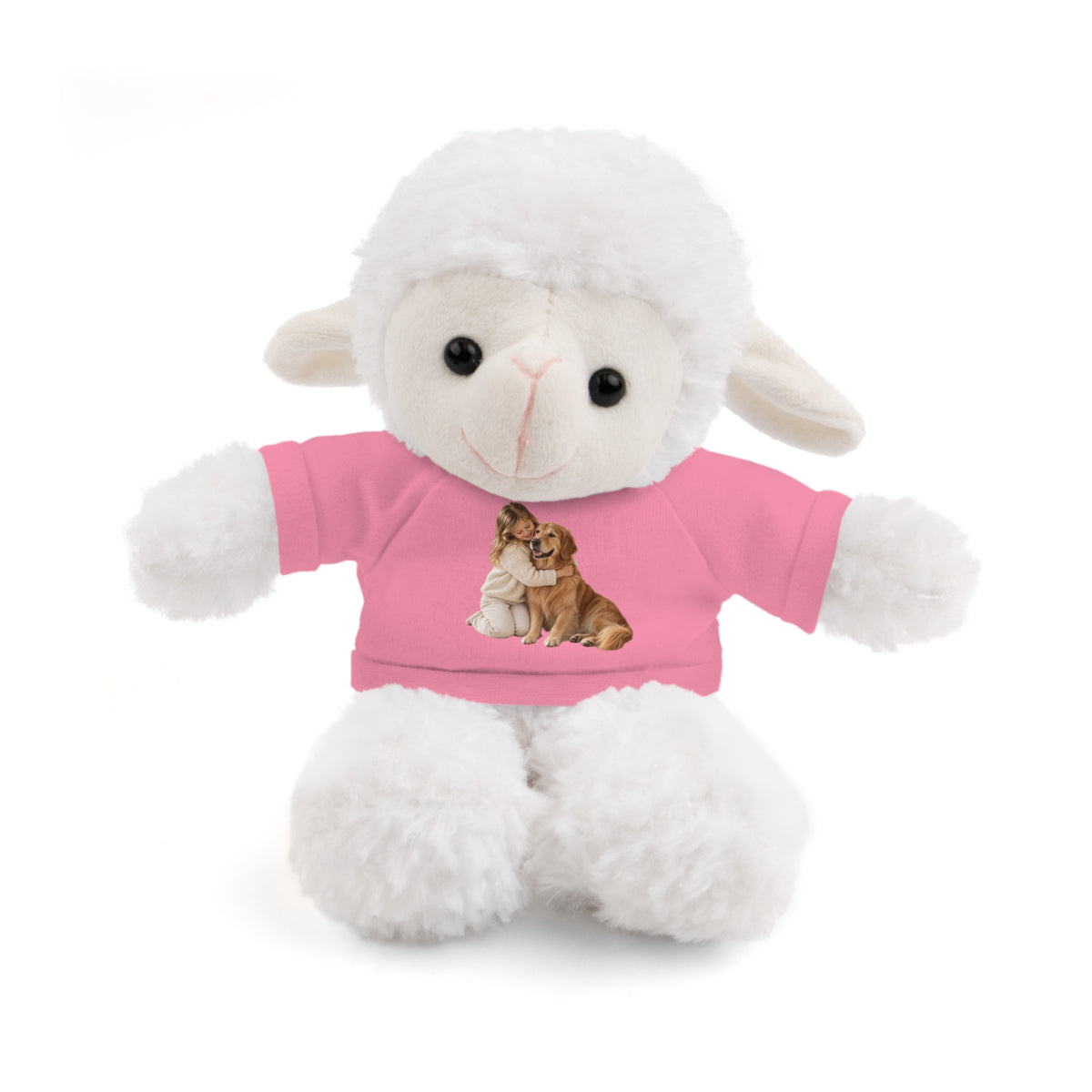Peluche con Camiseta Personalizada — Foto de tu Mascota