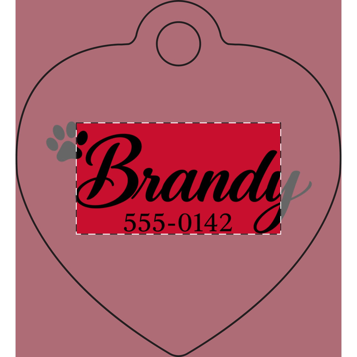 Placa de Identificación Grabada para tu Mascota
