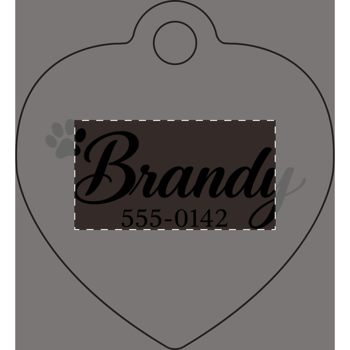 Placa de Identificación Grabada para tu Mascota