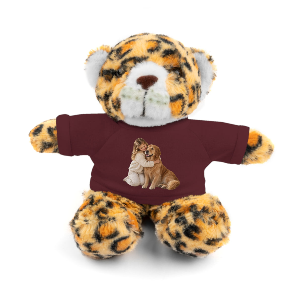 Peluche con Camiseta Personalizada — Foto de tu Mascota