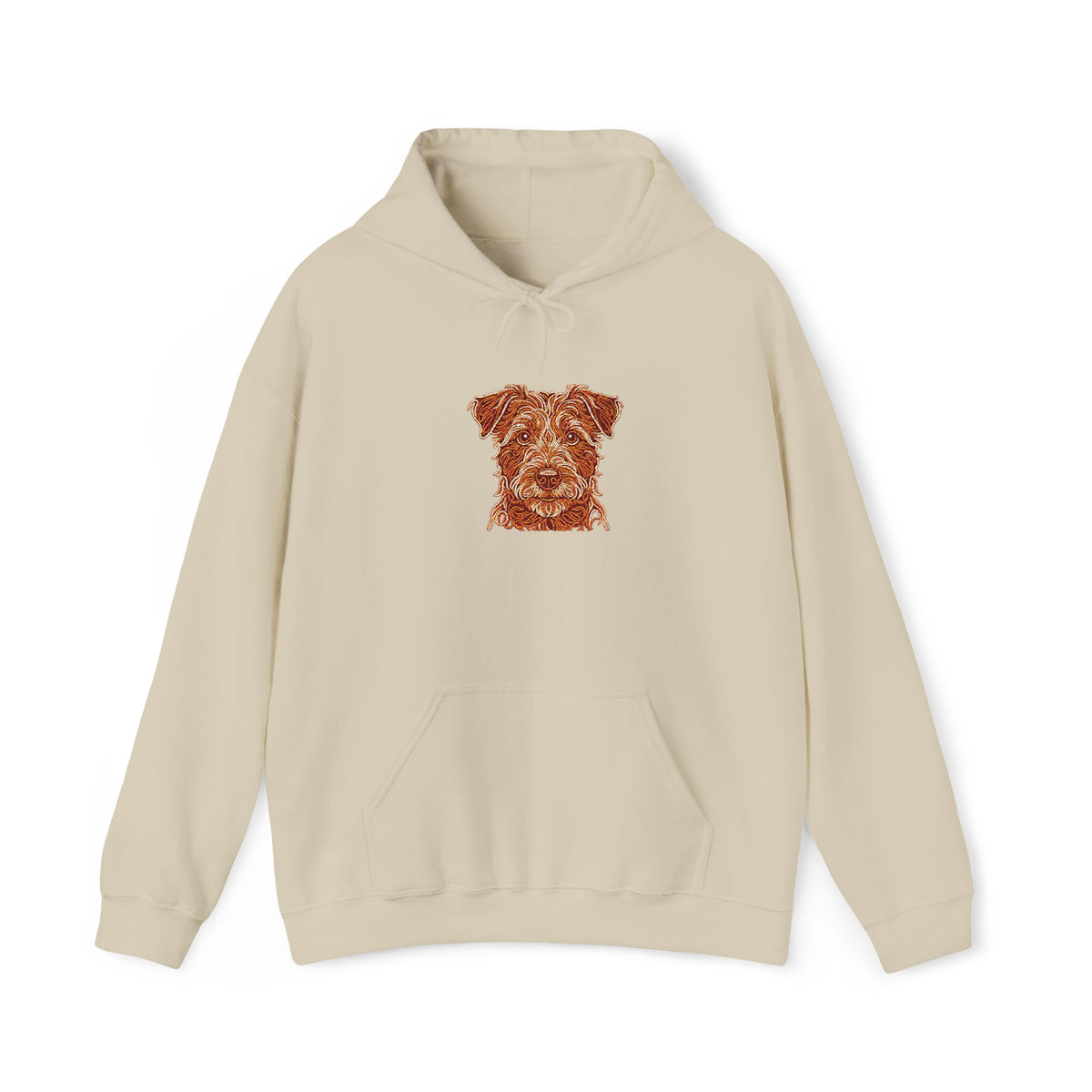 Sudadera Bordada Personalizada de tu Mascota — Retrato en Línea