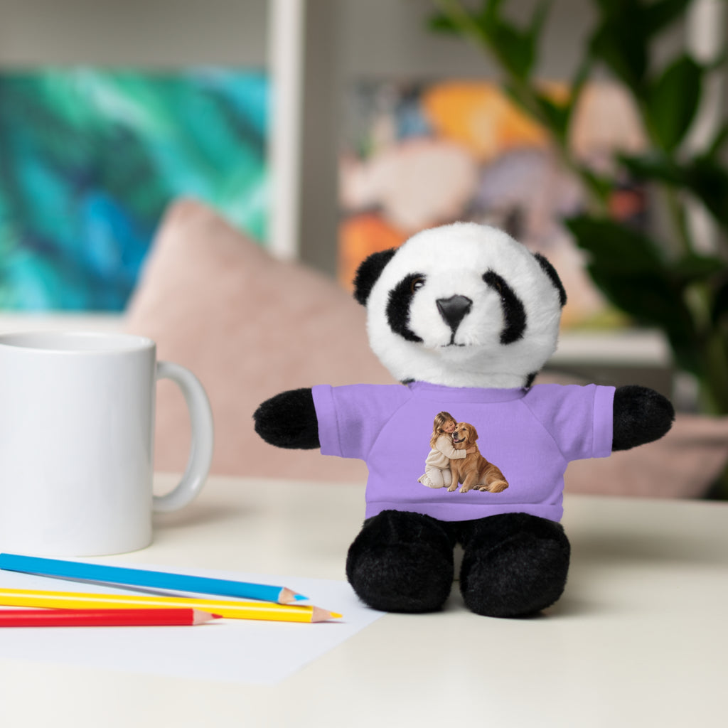 Peluche con Camiseta Personalizada — Foto de tu Mascota