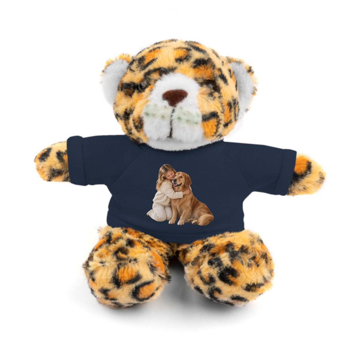 Peluche con Camiseta Personalizada — Foto de tu Mascota