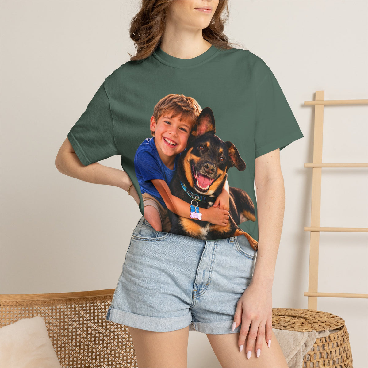 Playera Personalizada con Foto de tu Mascota
