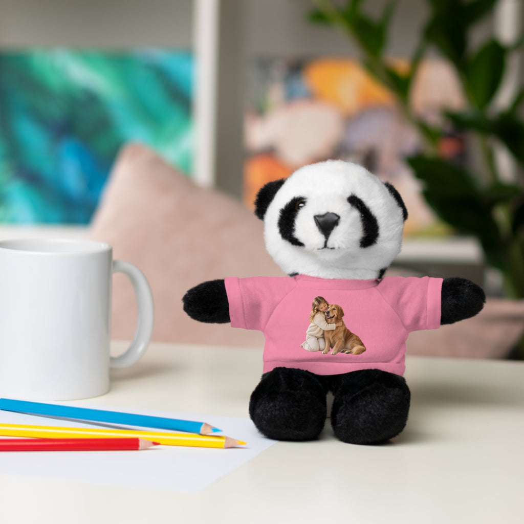 Peluche con Camiseta Personalizada — Foto de tu Mascota