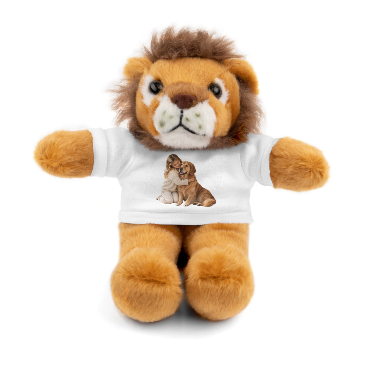 Peluche con Camiseta Personalizada — Foto de tu Mascota
