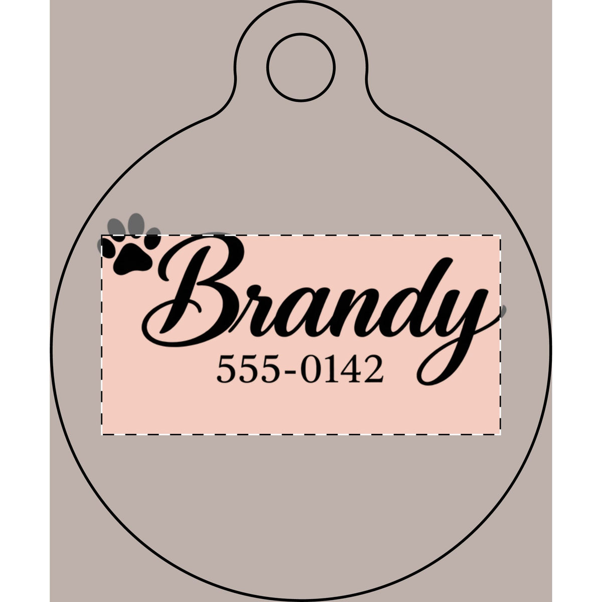 Placa de Identificación Grabada para tu Mascota