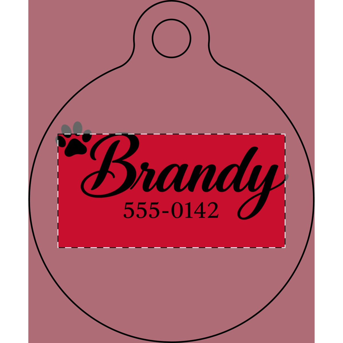 Placa de Identificación Grabada para tu Mascota