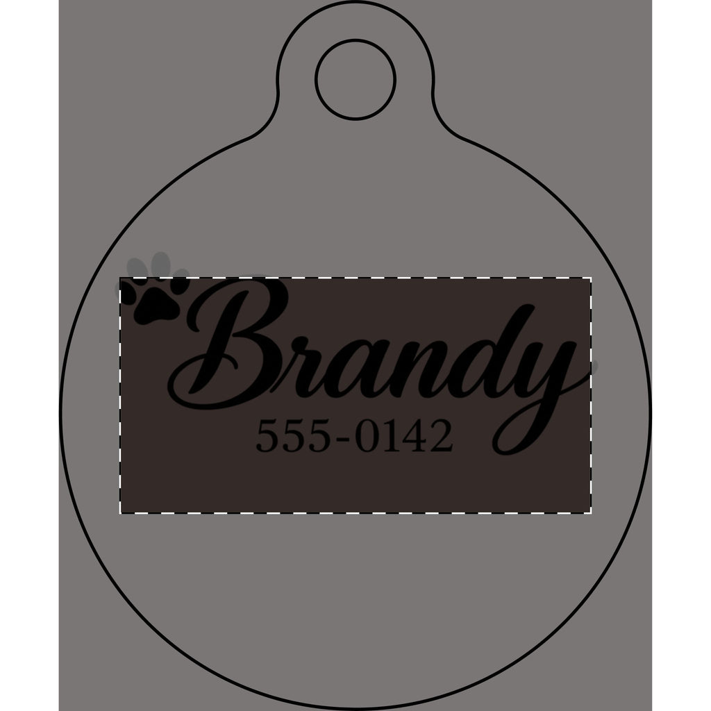 Placa de Identificación Grabada para tu Mascota