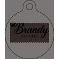 Placa de Identificación Grabada para tu Mascota