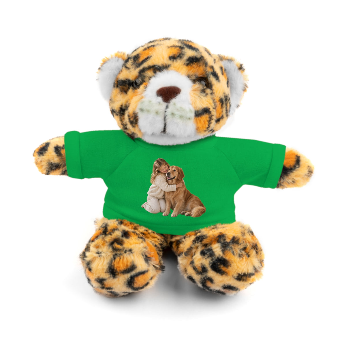 Peluche con Camiseta Personalizada — Foto de tu Mascota