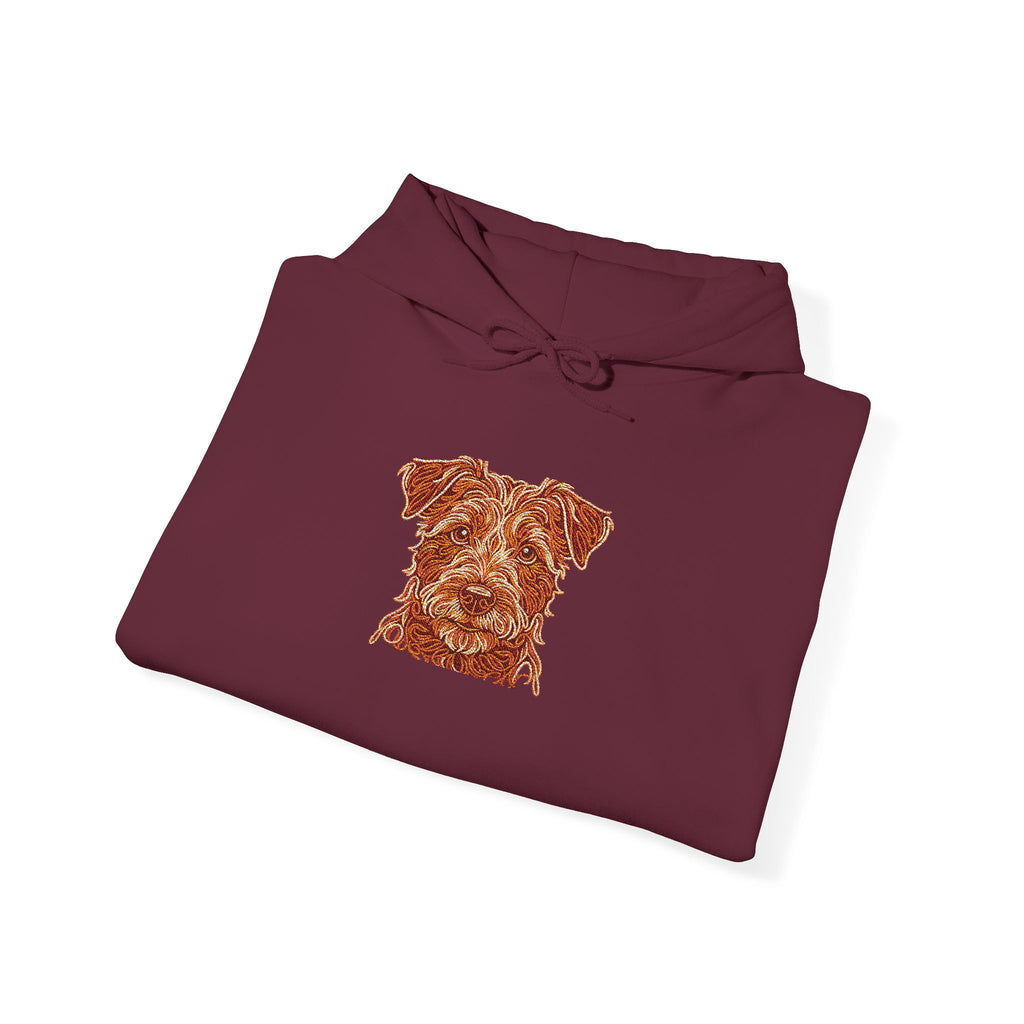 Sudadera Bordada Personalizada de tu Mascota — Retrato en Línea