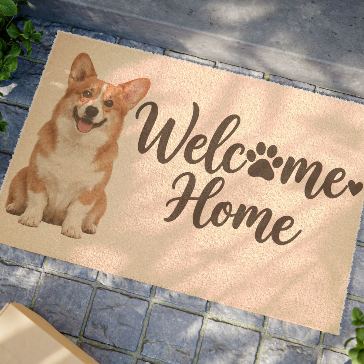 Tapete de Entrada Personalizado con el Retrato de tu Mascota