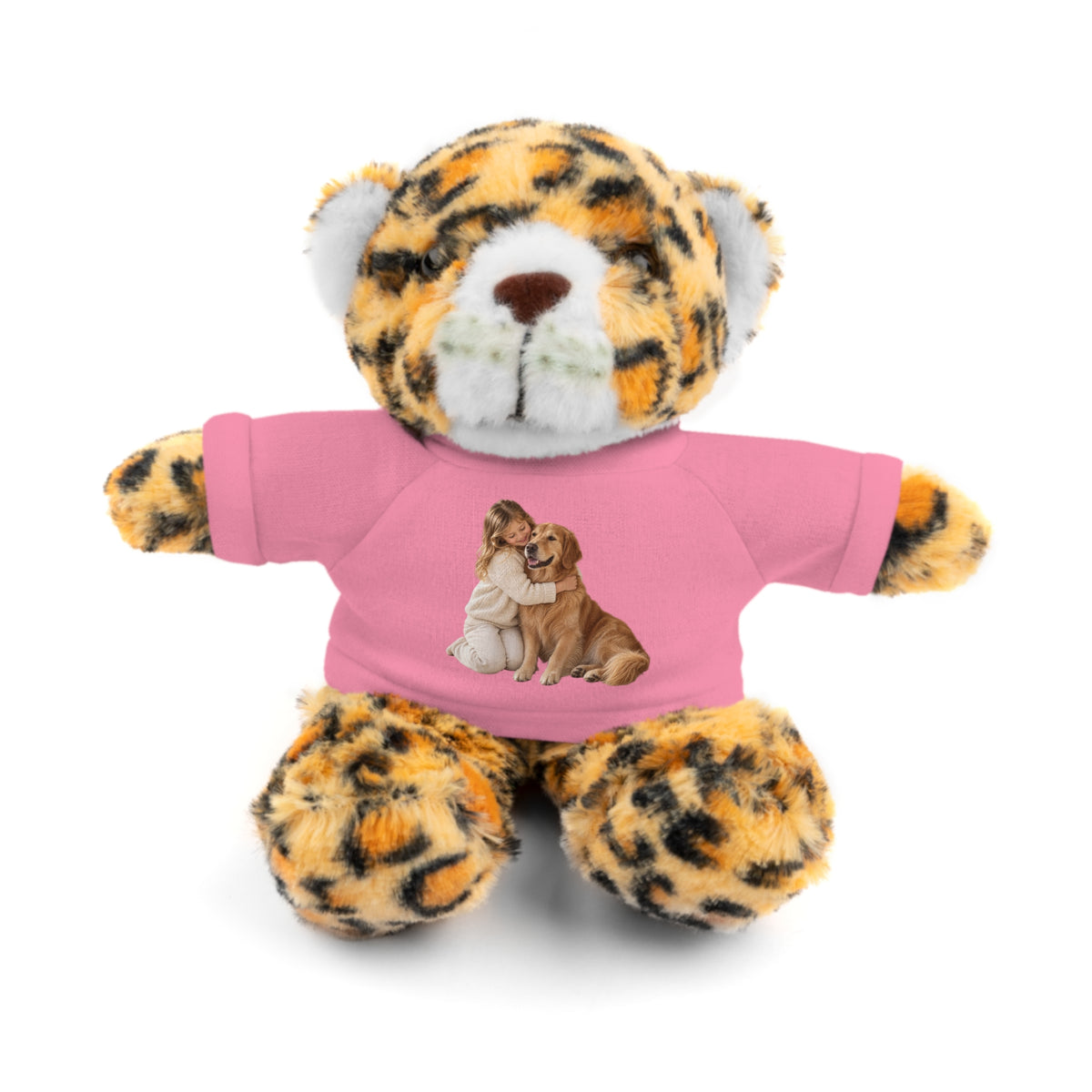 Peluche con Camiseta Personalizada — Foto de tu Mascota