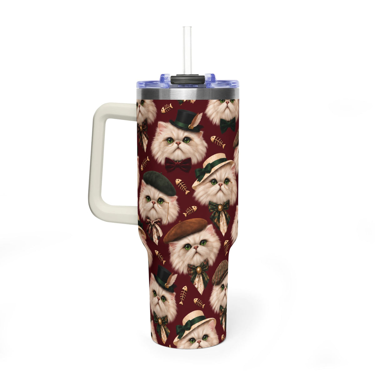 Termo Personalizado con el Retrato de tu Mascota — 40oz