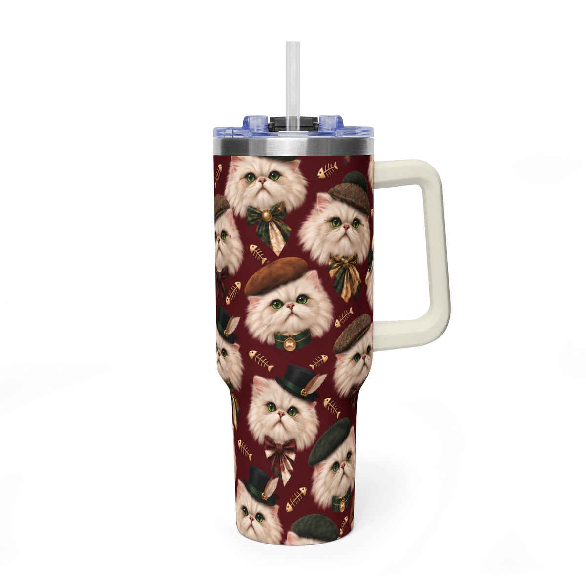 Termo Personalizado con el Retrato de tu Mascota — 40oz