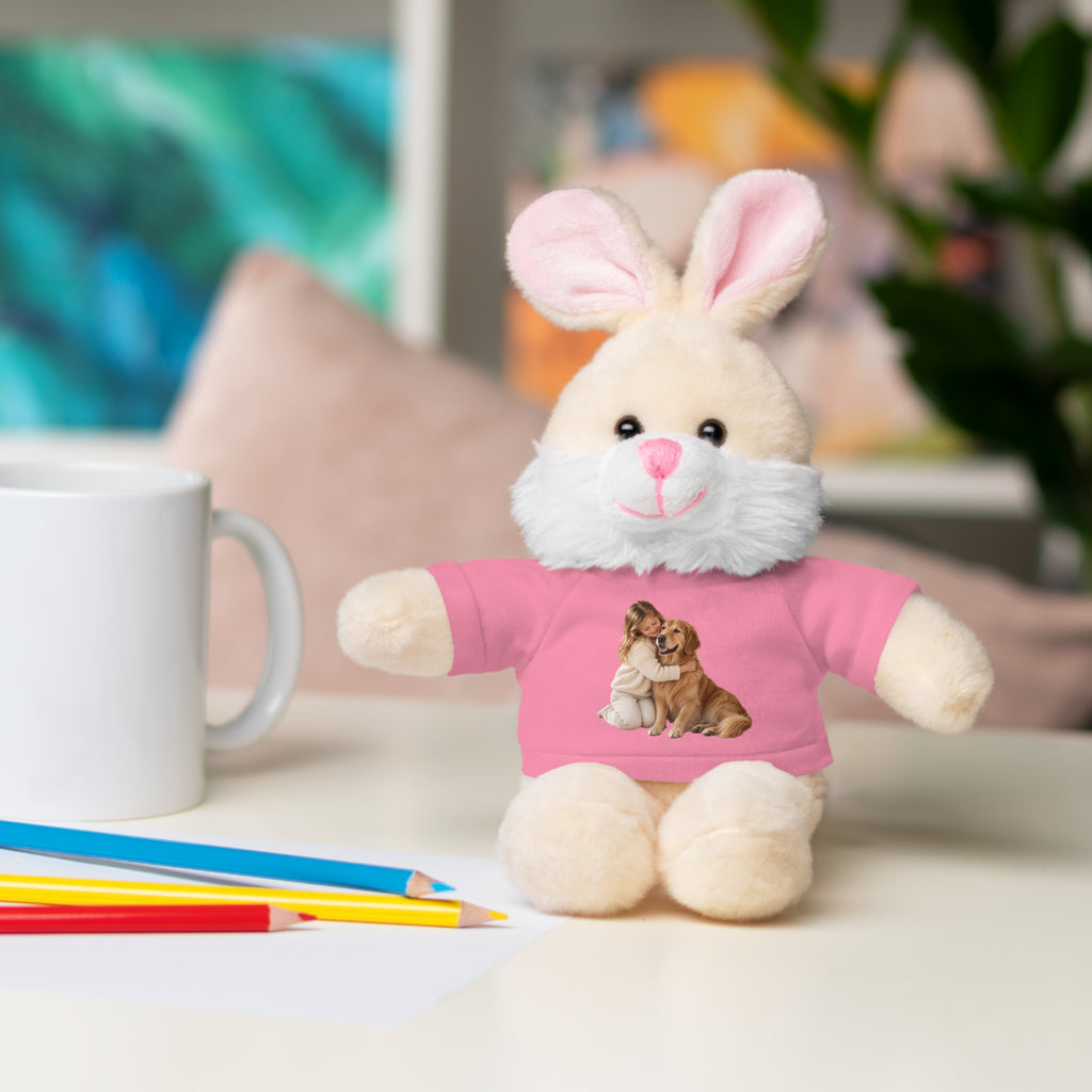 Peluche con Camiseta Personalizada — Foto de tu Mascota