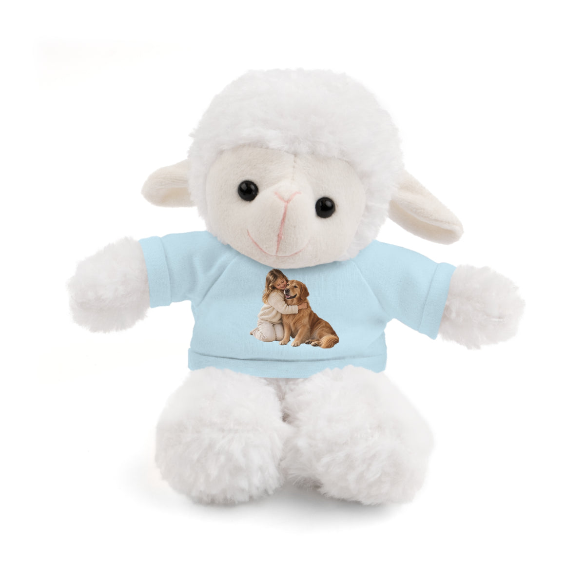 Peluche con Camiseta Personalizada — Foto de tu Mascota
