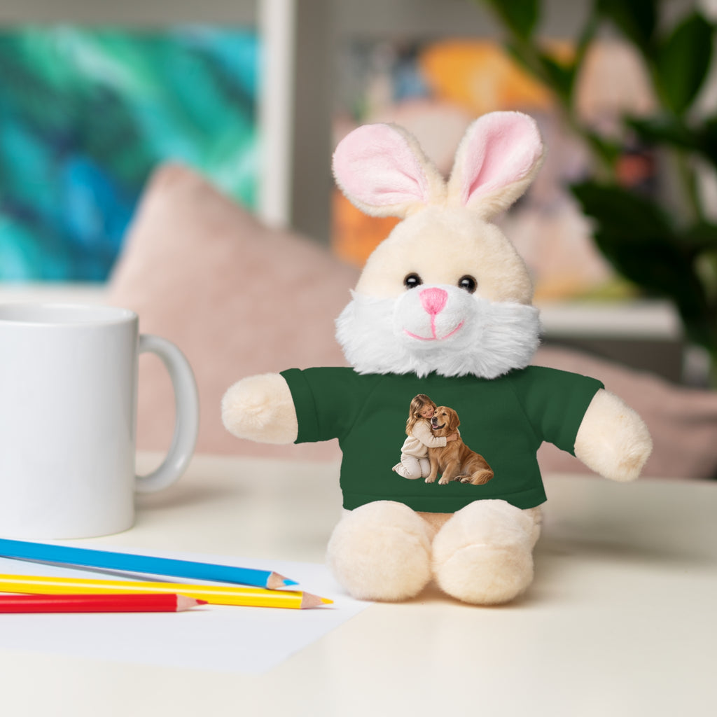 Peluche con Camiseta Personalizada — Foto de tu Mascota