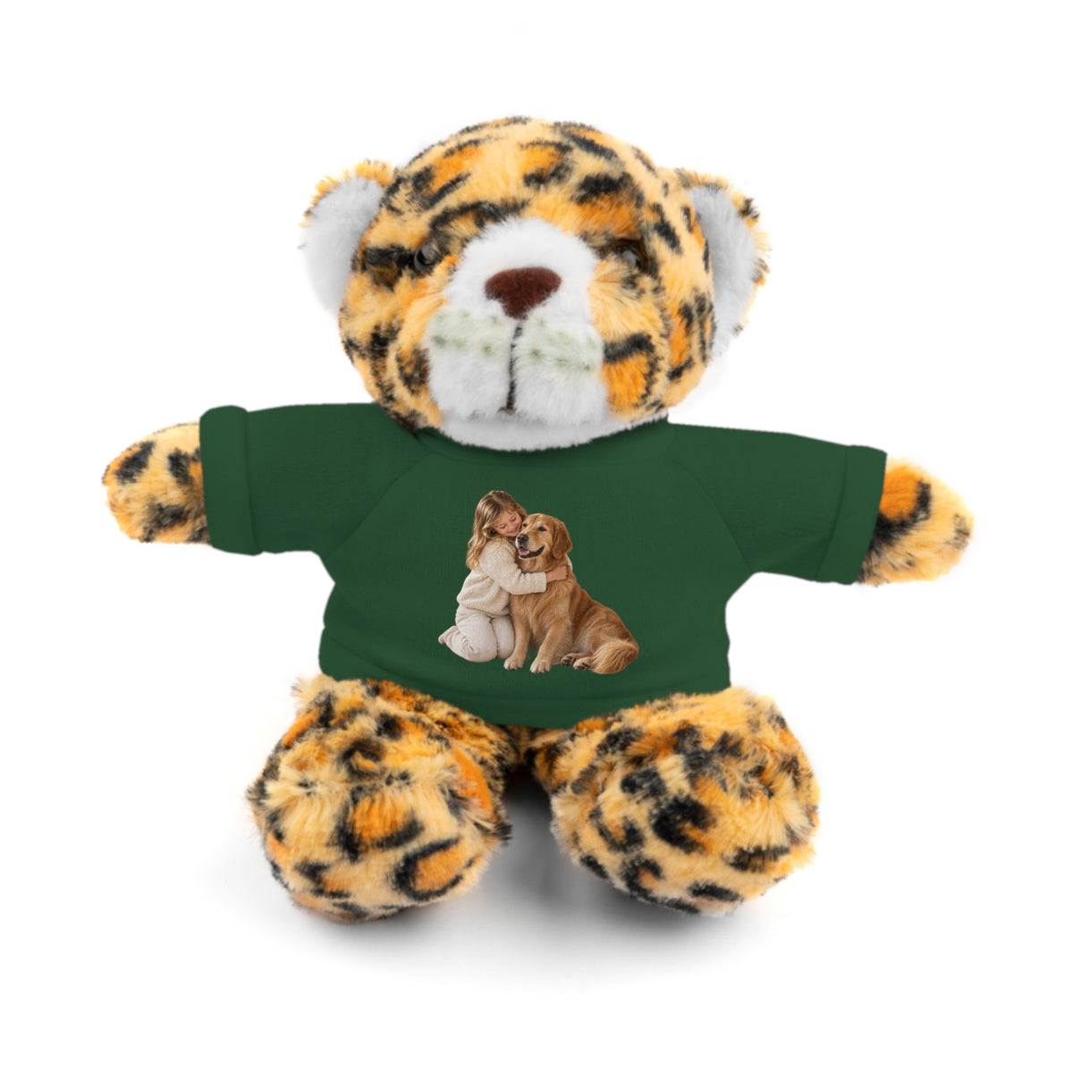 Peluche con Camiseta Personalizada — Foto de tu Mascota