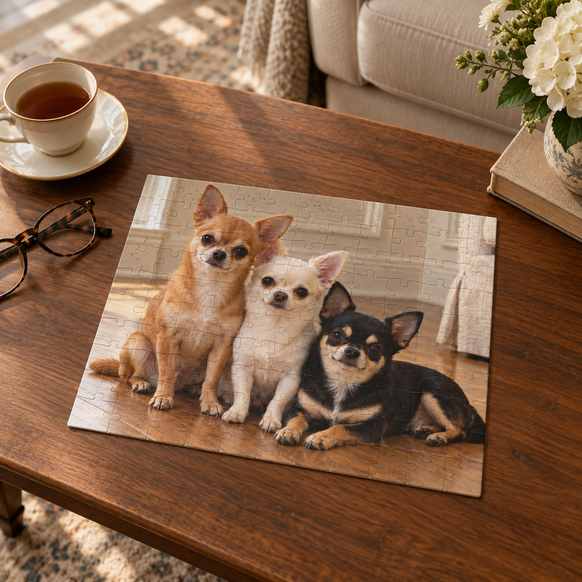 Rompecabezas Personalizado con la Foto de tu Mascota